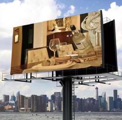 Customized Shape 4mm SMD1921 Outdoor Advertising Billboard Big Led Display