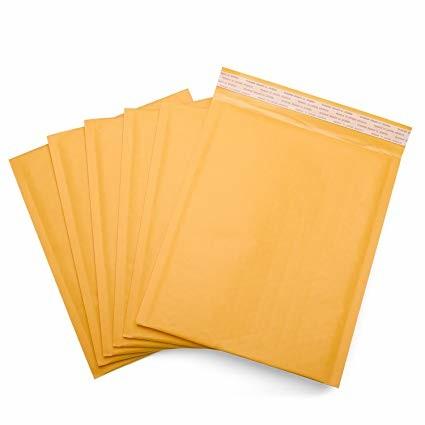 kraft bubble  packaging envelope  Poly matte shipping bubble bag packaging padded envelopes Waterproof Envelope
