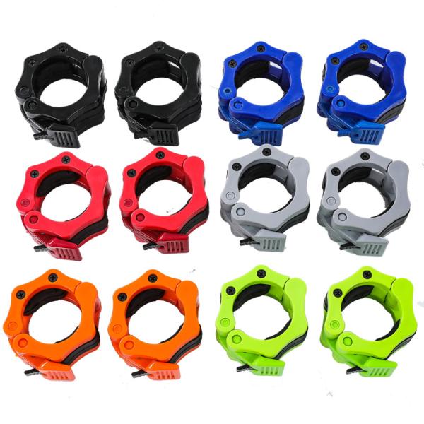 Colorful OEM Fitness Gym Accessories Buckle Barbell