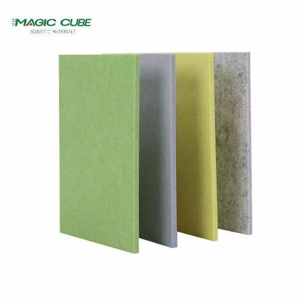 Environmental Friendly Acoustic Polyester Panels Polyester Sound Absorbing Panels