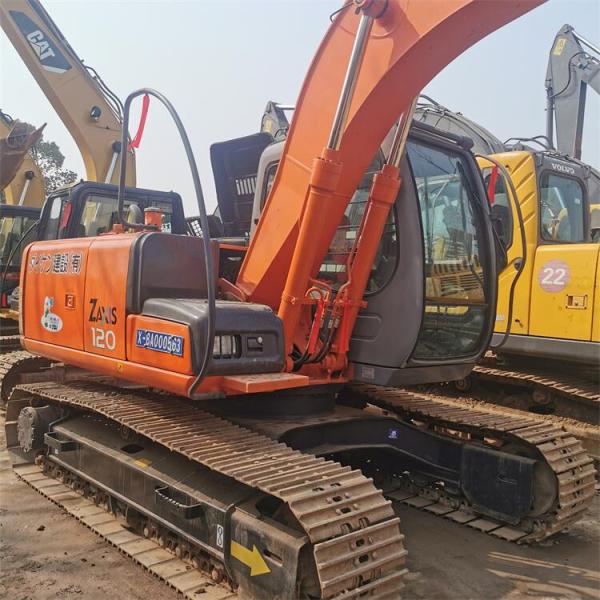 Good Condition Hitachi Excavator 120 12 Ton Japan Original Crawler Chain Moving Type