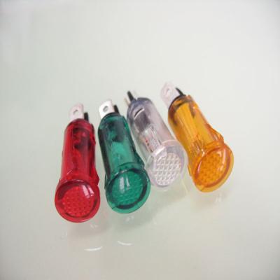 15000HRS 12mm Indicator Light 0.5W Clear Neon Pilot Light