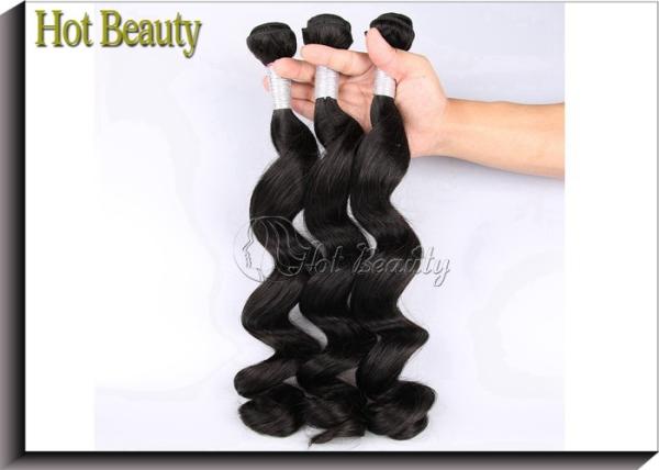 Charming Peruvian Virgin Remy Hair / 28'' Peruvian Curly Hair Weave