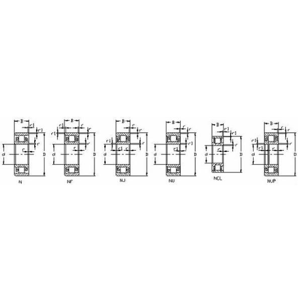 NACHI Cylindrical Industrial Roller Bearings NU2314 For Giant Or Medium Motor