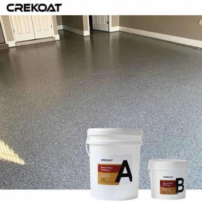 Stunning Polyaspartic Floor Coating Customizable Flake Look With Vinyl Paint Chips