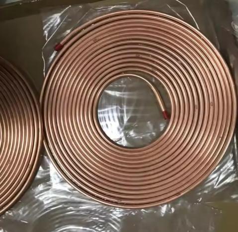 1/2'' ASTM B280 Copper Pipe Roll 12.7 X 0.7mm For R410A Air Conditioning Refrigeration Systems