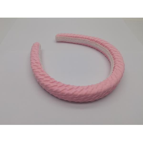 Pink Fabric Hairband for Daily Wear