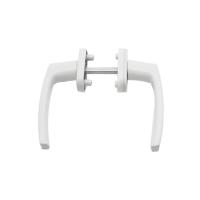 2 côtés multi-point Upvc axe carré porte et fenêtre manche et serrure