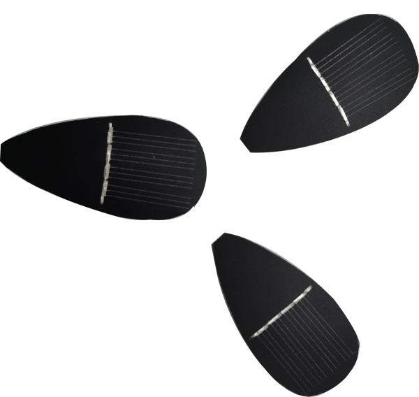 2V 35MA Foldable Solar Panel Sunpower Custom Shape Aesthetically Pleasing Design