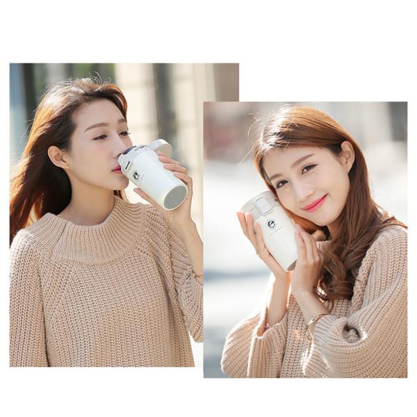 Pink BSCI 380ml Vacuum Insulated Stainless Steel Travel Mug