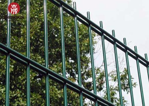 Durable Garden Privacy 3D Double Wire Fence Pvc Powder Painting
