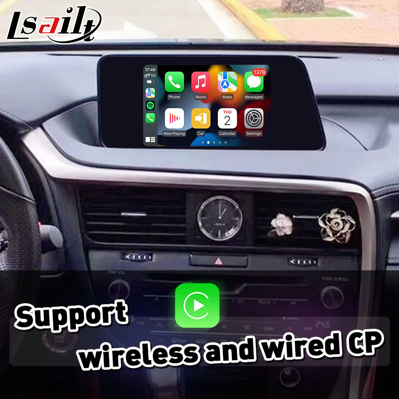 Беспроводный интерфейс Carplay для Lexus RX350L RX450L RX350 RX450h RX200t RX Knob Control 2016-2019