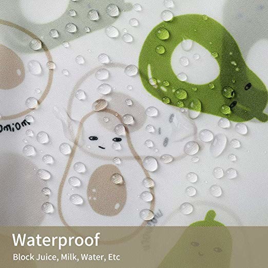 Mealtime Baby Feeding Smock Long Sleeve Bibs For Toddlers 6-36 Months