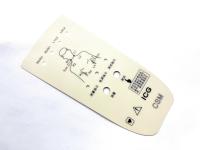 Impression à écran autoadhésif, recouvrement graphique par membrane pour équipement médical