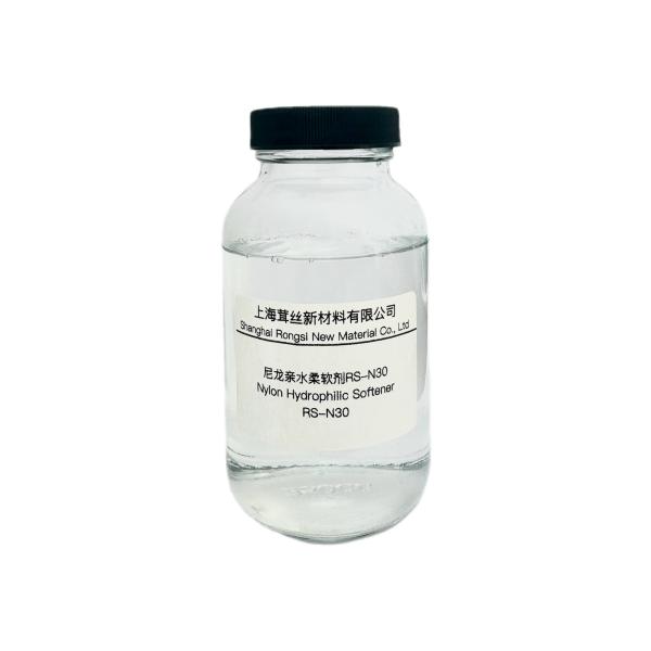 Hydrophilic Silicon Softener RS-N30 pH 5-6 Colorless to Light Yellow Liquid for Nylon