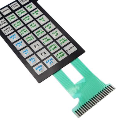 Clavier fait sur commande de haute qualité de clavier numérique de contact à membrane de protection de clé de dôme en métal