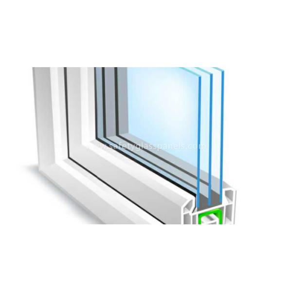 Commercial Clear Double Pane Insulated Glass Door And Curtain Wall Glass