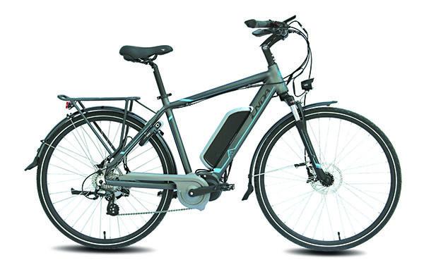 Aluminum Alloy Electric Assist Mountain Bike , 700C Kenda Tire MTB Cruiser Bike