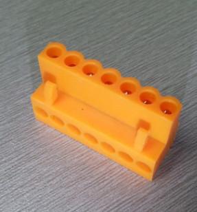 RD  M500V 5.0mm pitch 2-24p orange color plug in terminal block