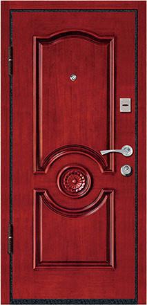 Italy steel wood security armored door