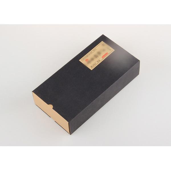 Черная трубка картона упаковывая трубку бумаги Крафт для коробок цилиндра картона бутылок