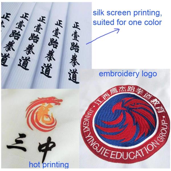 High Quality short sleeves Breathable Itf Taekwondo Dobok red blue black Itf Taekwondo Uniform