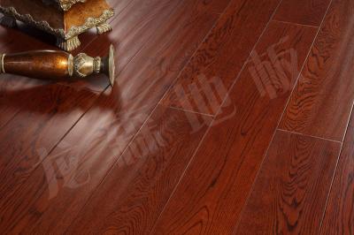 plancher en bois de chêne