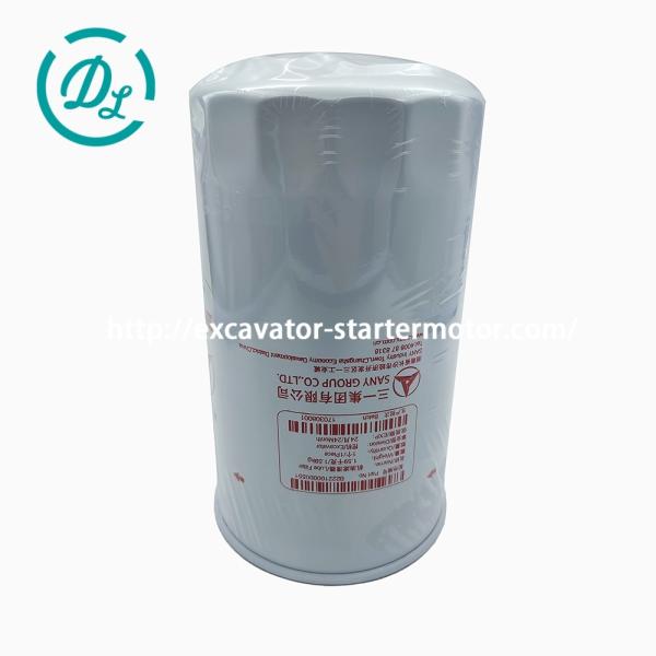 Filtre à huile Sany SY215C8C9 B222100000551 Pièce d'excavatrice OEM
