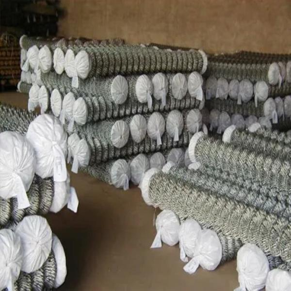 Durable Metal Mesh Rolls Chain Fencing Galvanized High Tensile Chain Link Mesh