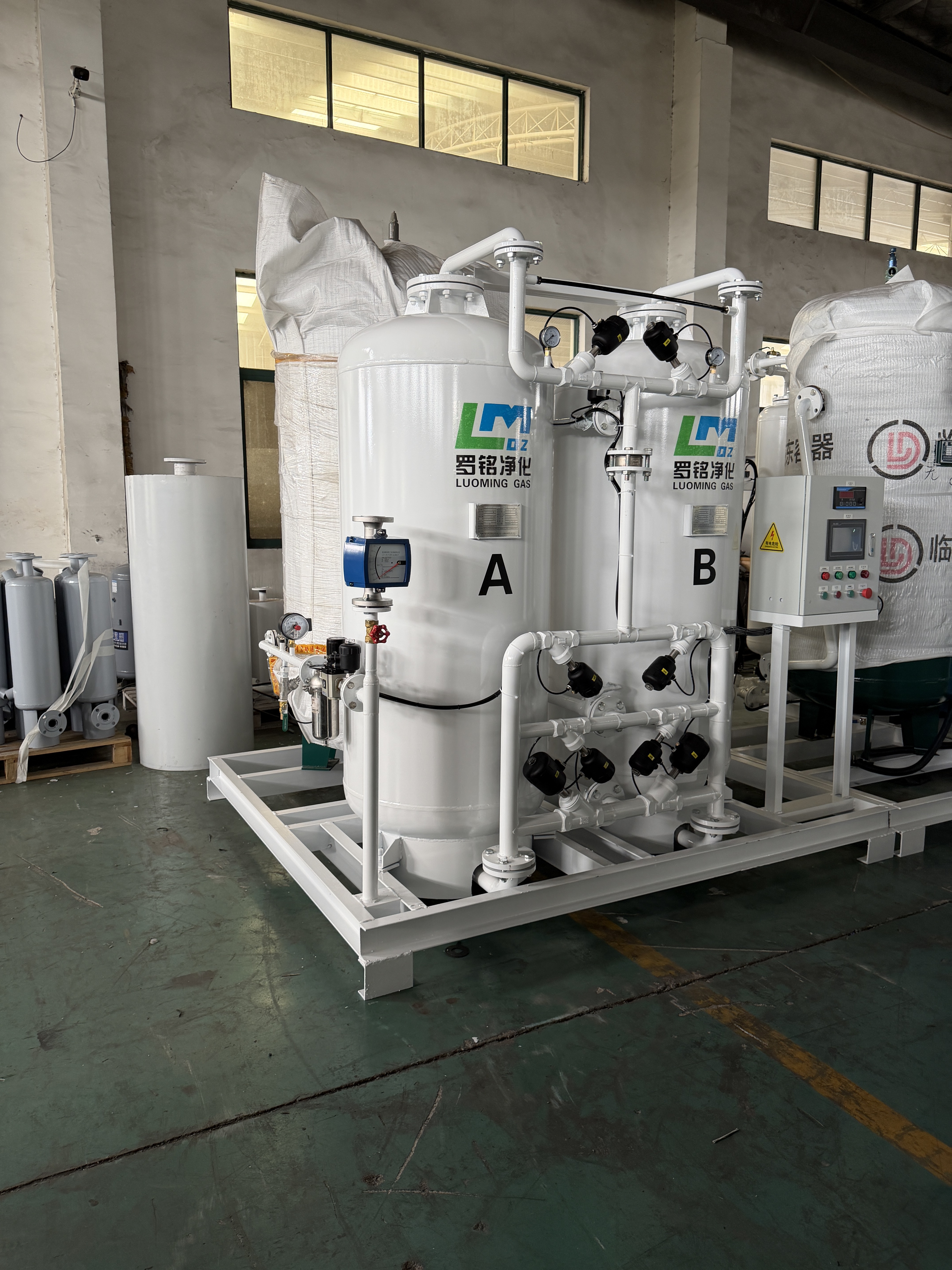 High-Capacity PSA Medical Oxygen Generator with 93% Purity, Dual Cylinder Filling, and Automatic Operation for Hospitals