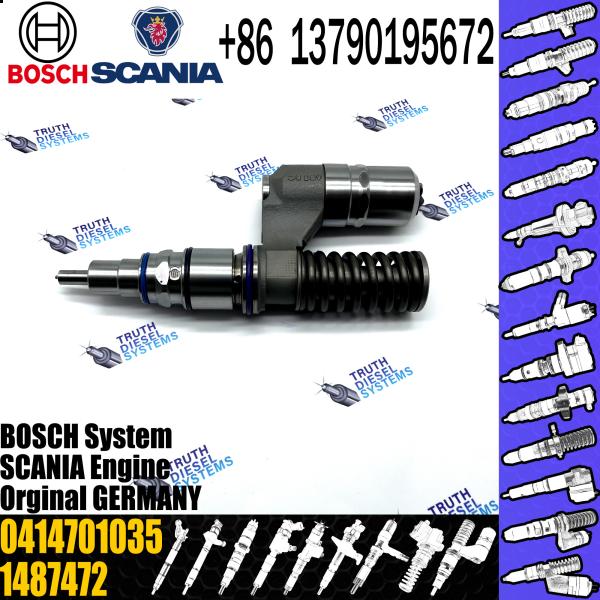 Injetor BOSCH 0414701035 0414701060 Combustível Diesel Unidade de bomba 0414701035 0414701060 1487472 para motor Scania 15.6