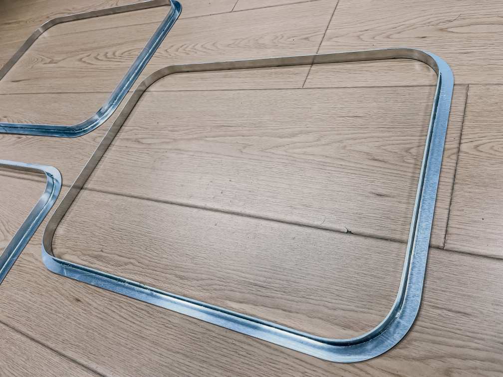 Custom Fabricated Aluminum Cover Frame for Equipment and Industrial Assemblies