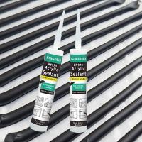 Um componente que protege contra intempéries o vedador do silicone não tóxico para a janela de vidro