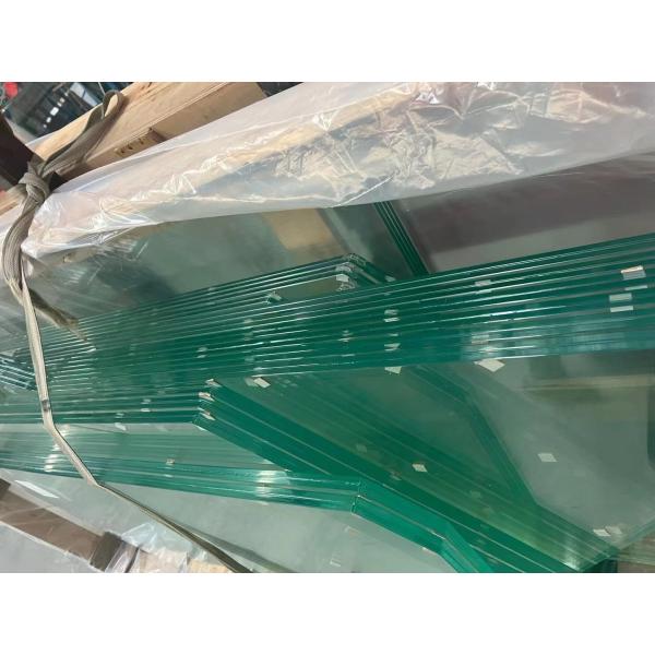 Fameless Laminated Toughened Glass Safty Stair Glass Security Balustrades Balcony Railing