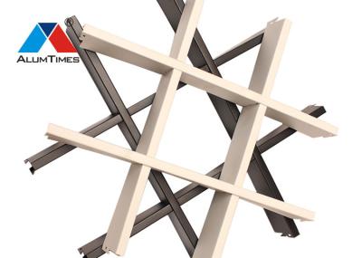 Powder Coating Metal Suspended Ceiling Grid For Exhibition Hall Shopping Center