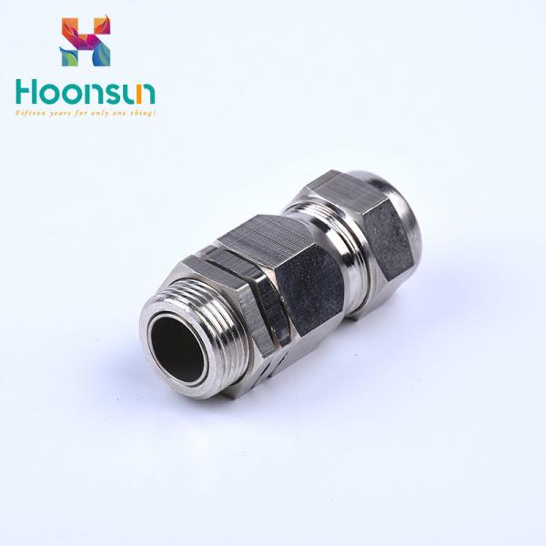 CW Type Explosion Proof Cable Gland With Neoprene / Silicone Rubber Sealing Material