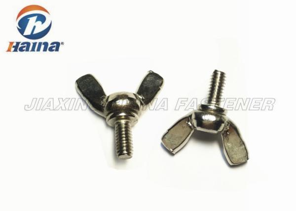 A2-70 High Quality Stainless Steel 304 Metric wing bolts With Thread