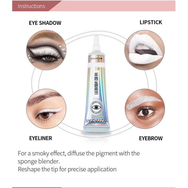 Металлическая косметика макияжа лица 12 цветов делает тени для век водостойкими макияжа