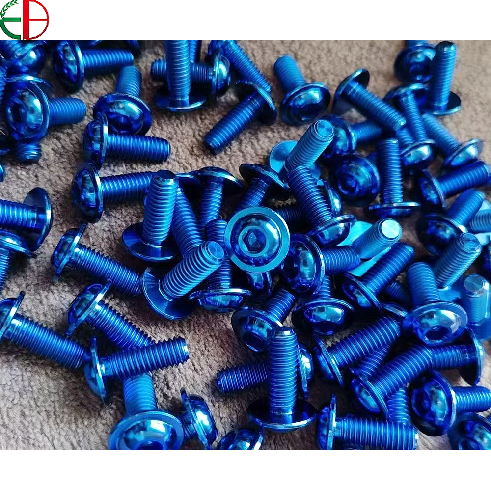 TA4 Titanium Alloy Metric Wheel Nuts & Bolts Bronze with Nickel Finish Oval Head Zinc Plated 10.9 Grade