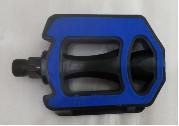 Pedalhas de bicicleta de cidade azul durável Pedalhas de bicicleta plana Acessórios de bicicleta