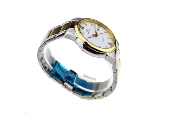 100m Stainless Steel Waterproof Watch IP Plated 40mm Case Diameter
