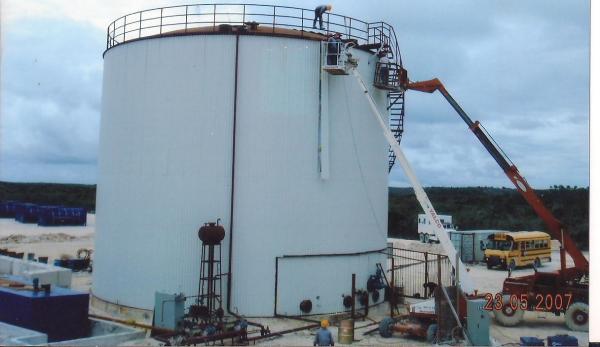 Prefabricated Liquid Asphalt Storage Tanks With Tank in Tank System