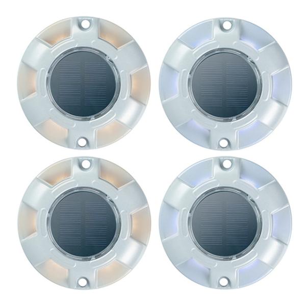 Material de alumínio de alto brilho LED Cat Eye Solar Road Stud com bom serviço Luzes de doca solar
