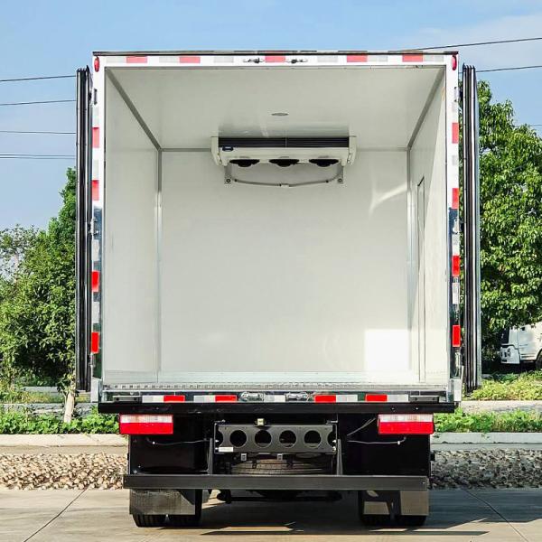 Highly Insulated Van and Refrigeration Unit Diesel Truck Optimal Dimensions L x W x H 5995*2450*3600 for Refrigeration