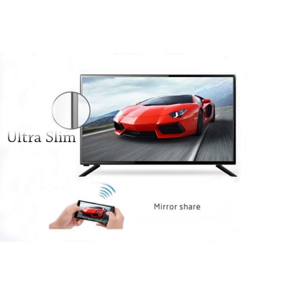 Full Color HD LCD Smart TV , Ultra Slim Frame Digital Screens For Advertising