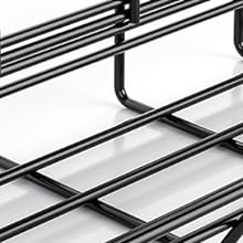 Корзина для кабелей под столом Пластиковый кабельный организатор для зарядных устройств