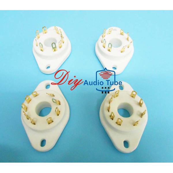 Eu - Telephone Vacuum Tube Sockets 110V - 250V Rated Voltage For Siemens F2a E2e