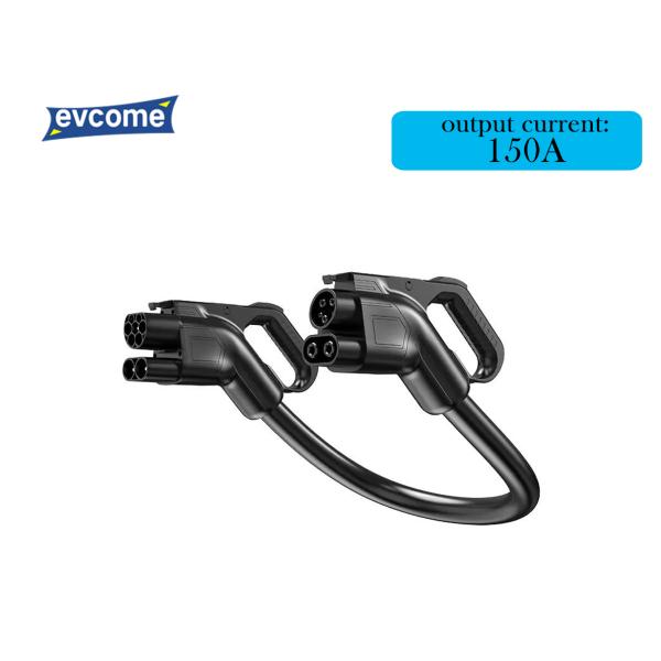 EVCOME CCS2 To CCS1 DC Adapter (1000V DC 150A) Ev Charger Connector OEM ODM