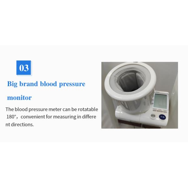 19 Inch LCD Touch Screen End Steel Body Analyzer Machine for Android Health Checkup