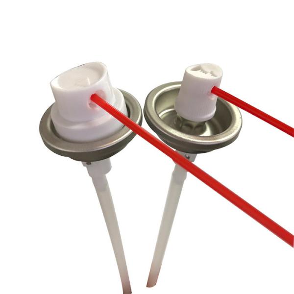 Soupape de pulvérisation d'aérosol résistante à l'érosion tout directionnelle avec actionneur